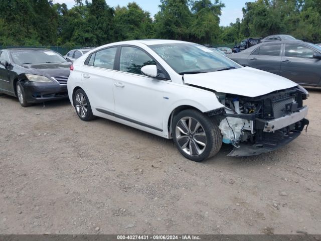 hyundai ioniq 2019 kmhc85lc5ku122742