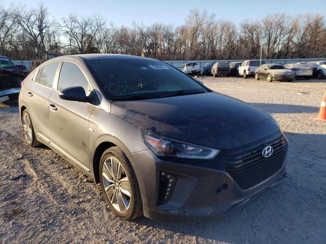 hyundai ioniq limi 2017 kmhc85lcxhu017896