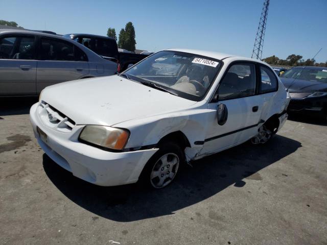 hyundai accent 2001 kmhcf35g51u068707