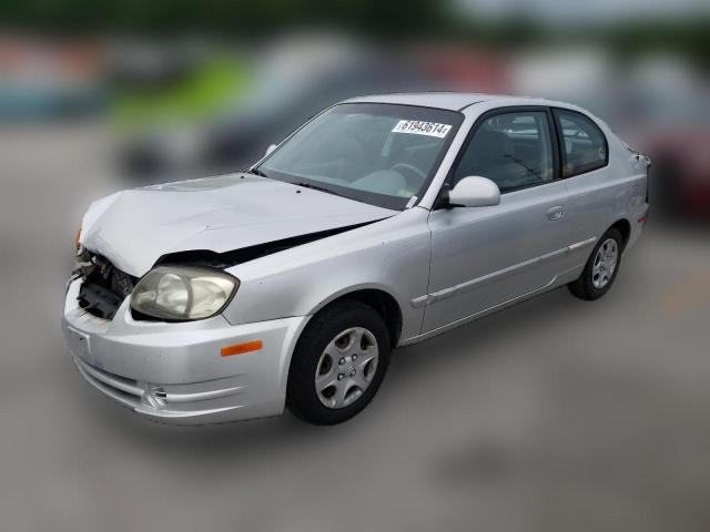 hyundai accent 2005 kmhcg35c05u350043