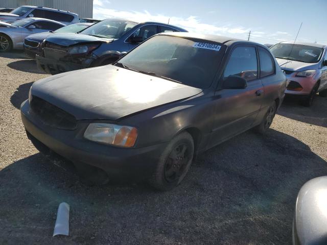 hyundai accent 2001 kmhcg35c21u118425