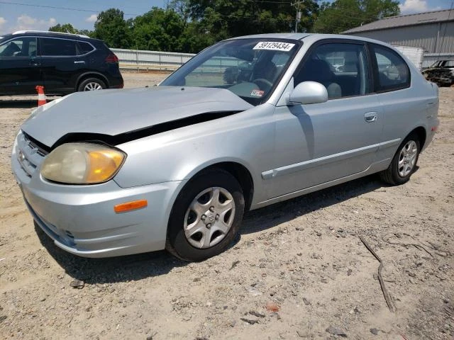 hyundai accent gs 2005 kmhcg35c45u334671