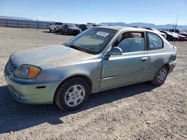 hyundai accent gl 2003 kmhcg35c83u257641