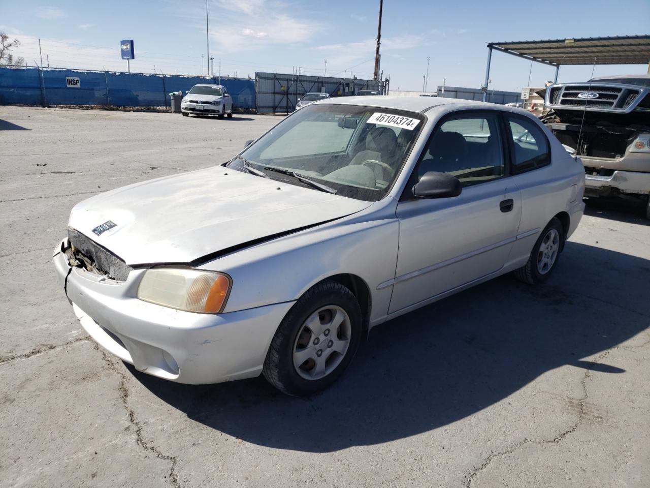 hyundai accent 2001 kmhcg35cx1u079714