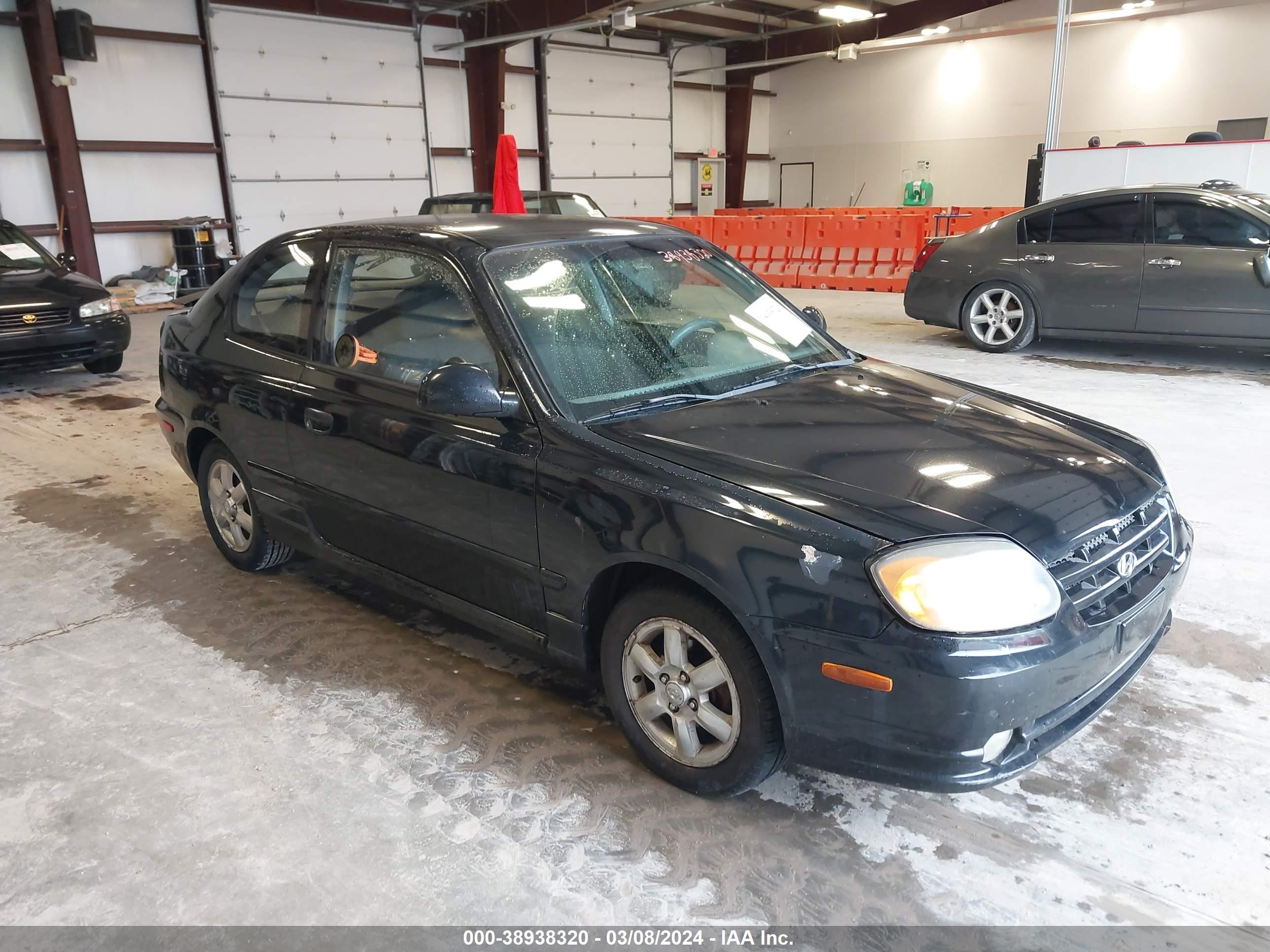 hyundai accent 2003 kmhcg35cx3u266051