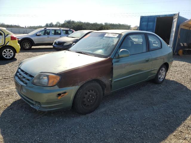 hyundai accent 2005 kmhcg35cx5u325649