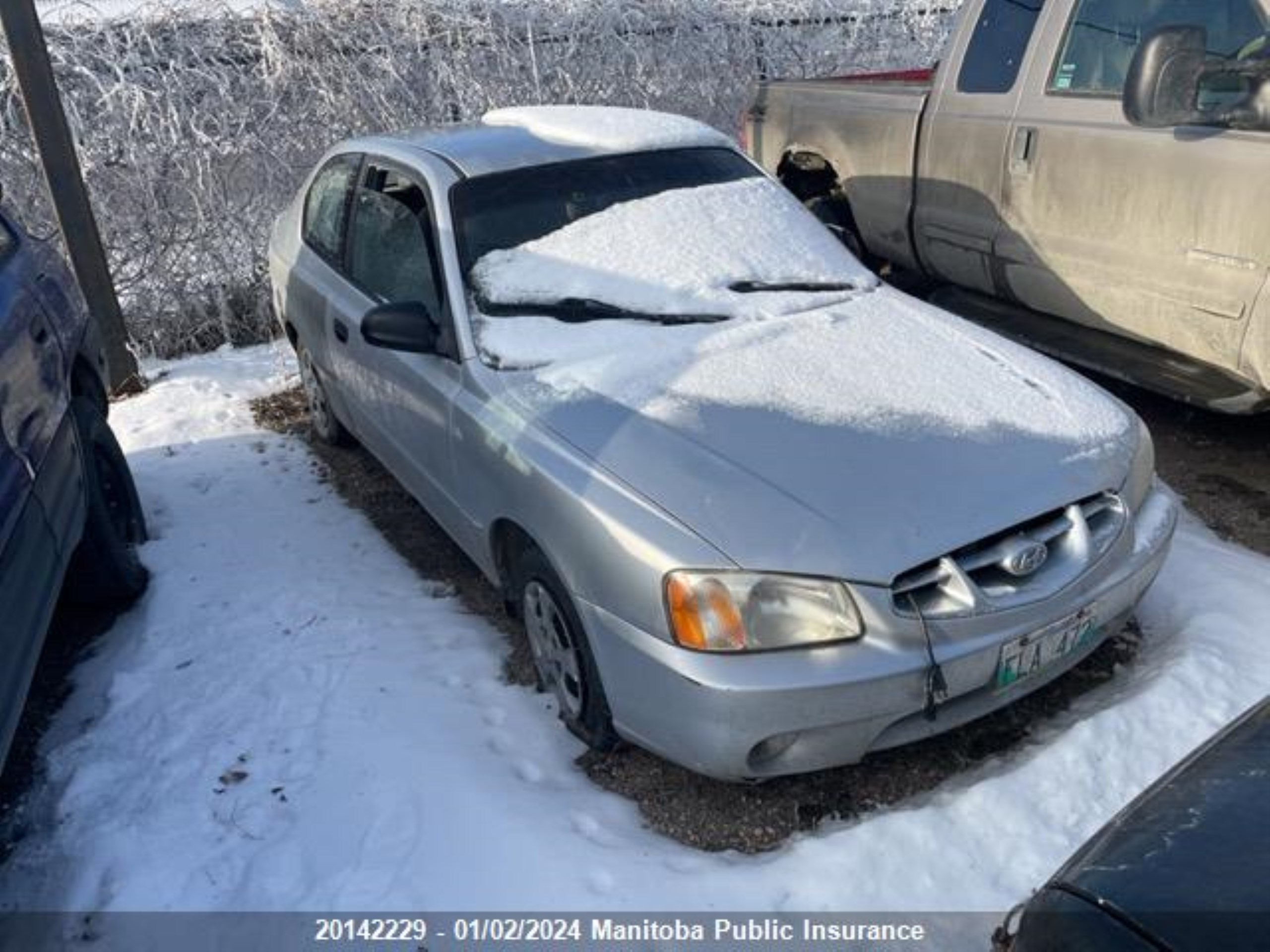 hyundai accent 2001 kmhcg35gx1u104890