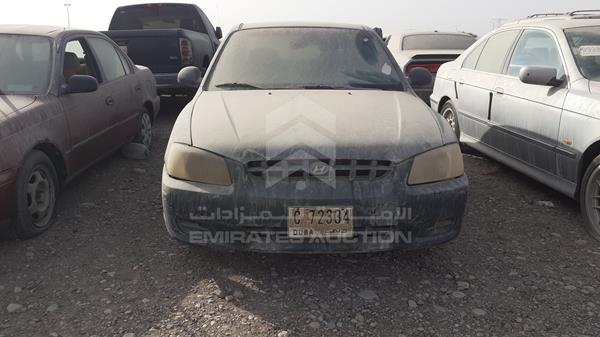 hyundai accent 2003 kmhcg41f03u416951