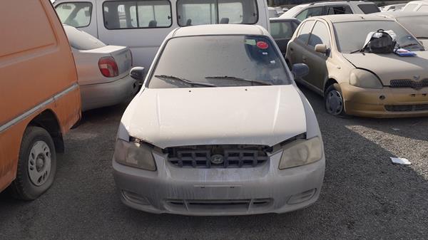 hyundai accent 2001 kmhcg41fp1u185828