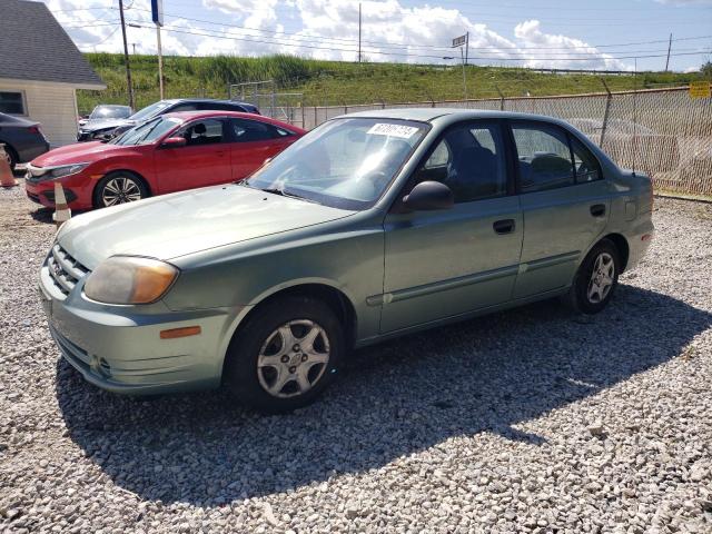 hyundai accent 2003 kmhcg45c03u448458