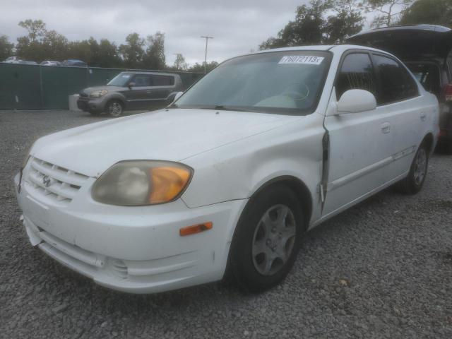 hyundai accent 2003 kmhcg45c03u491410