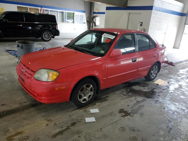 hyundai accent 2005 kmhcg45c05u603495