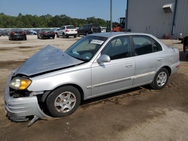 hyundai accent gl 2005 kmhcg45c05u632737