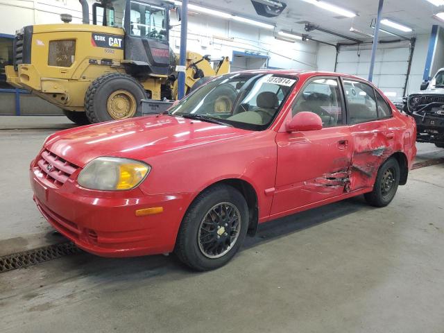 hyundai accent gl 2005 kmhcg45c05u661607