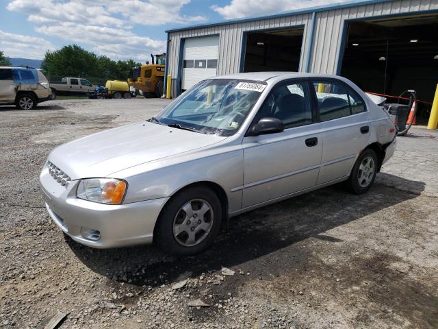 hyundai accent 2001 kmhcg45c11u194692