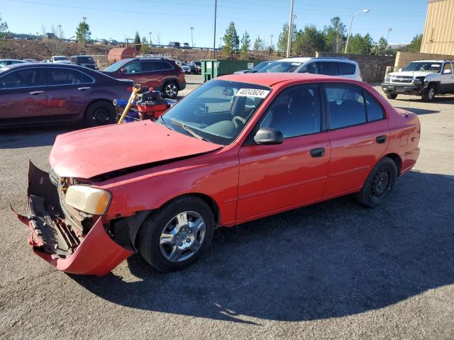 hyundai accent 2001 kmhcg45c11u245995