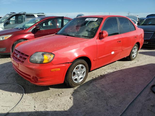 hyundai accent gl 2005 kmhcg45c15u596671