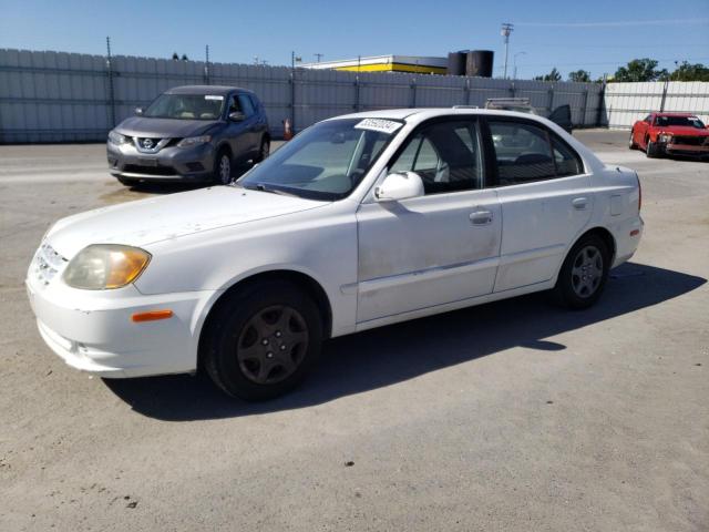 hyundai accent 2005 kmhcg45c15u617728