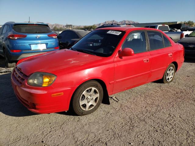 hyundai accent 2005 kmhcg45c15u664211