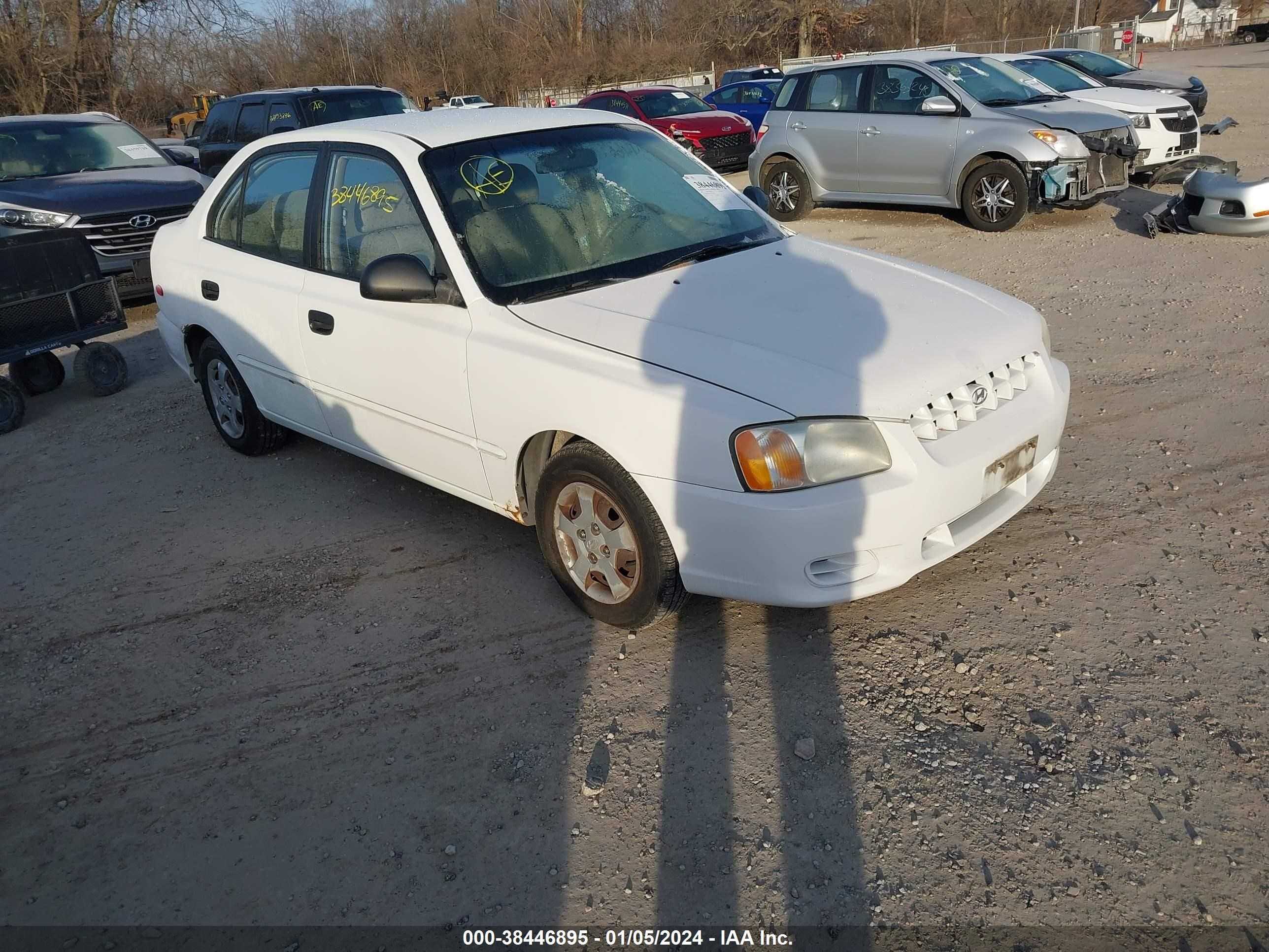 hyundai accent 2002 kmhcg45c22u377648