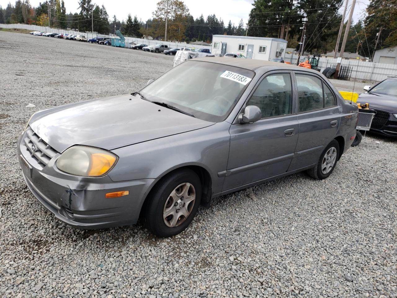 hyundai accent 2004 kmhcg45c24u569977