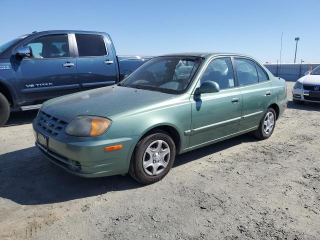 hyundai accent gl 2005 kmhcg45c25u615261