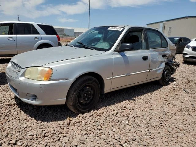 hyundai accent gl 2001 kmhcg45c31u146157