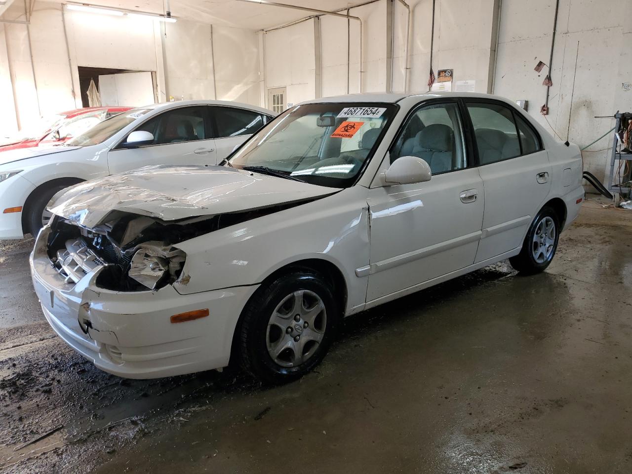 hyundai accent 2004 kmhcg45c34u502787