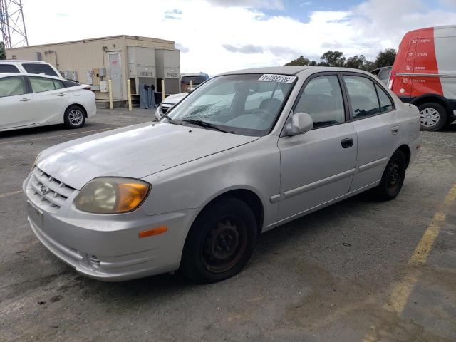 hyundai accent 2004 kmhcg45c34u556624