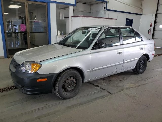 hyundai accent gl 2005 kmhcg45c35u624924