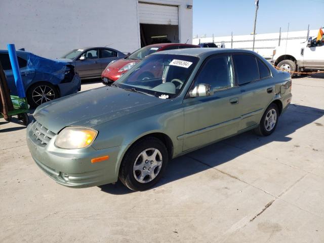 hyundai accent 2004 kmhcg45c44u508887