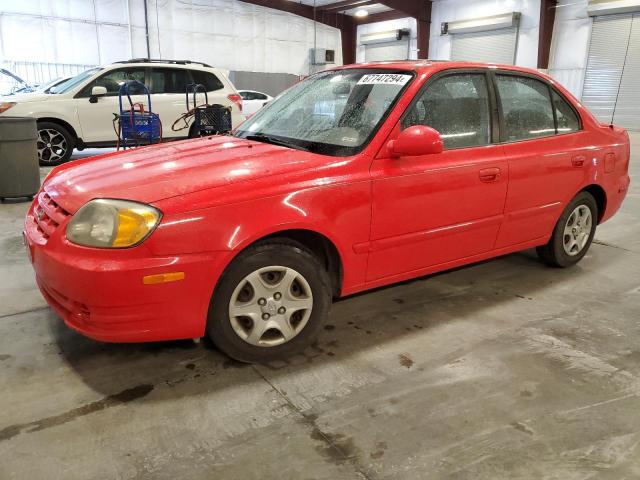 hyundai accent gl 2005 kmhcg45c45u652246