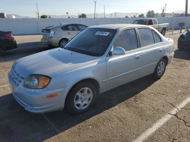 hyundai accent gl 2005 kmhcg45c55u575743