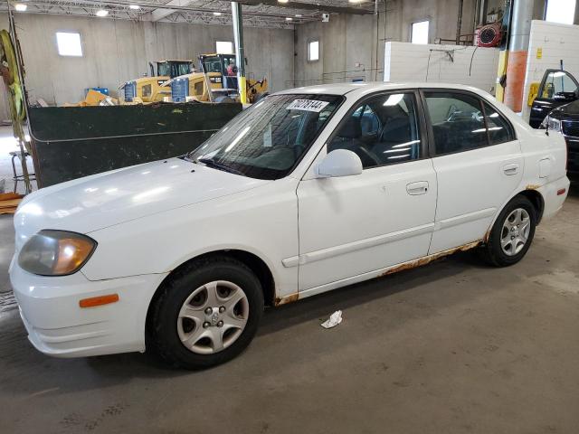 hyundai accent gl 2005 kmhcg45c55u577332