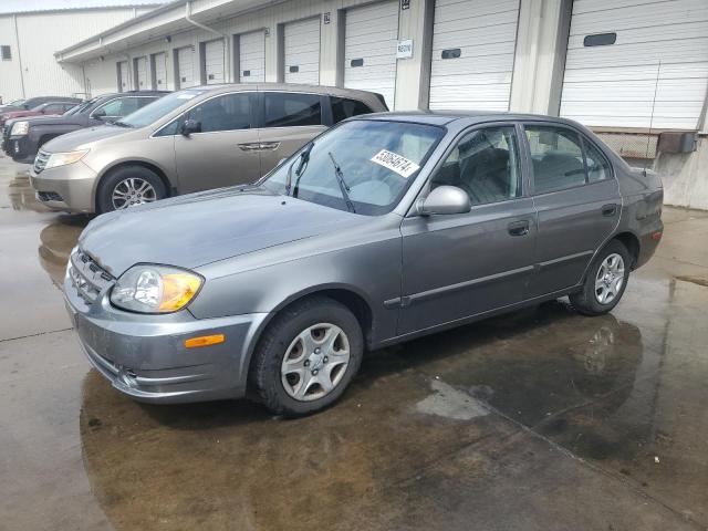 hyundai accent 2005 kmhcg45c55u590114