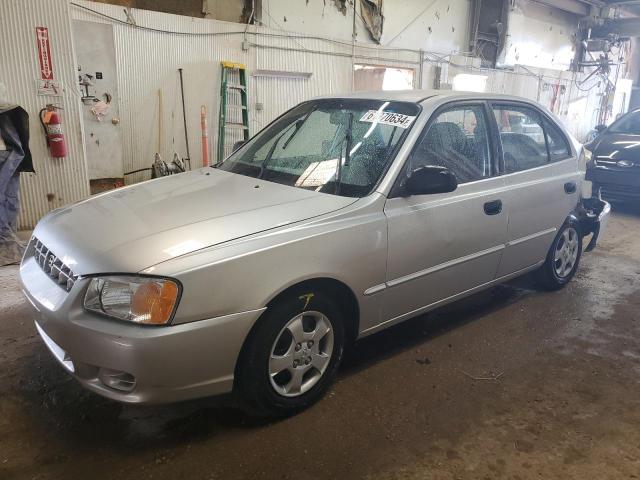 hyundai accent 2001 kmhcg45c61u243692