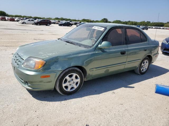 hyundai accent gl 2004 kmhcg45c64u516330