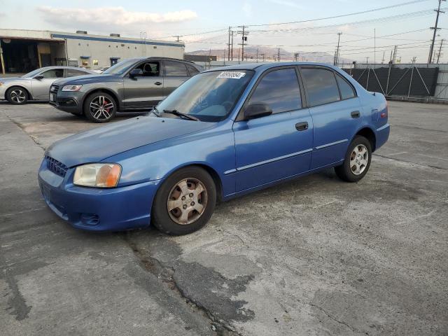 hyundai accent gl 2001 kmhcg45c91u195735