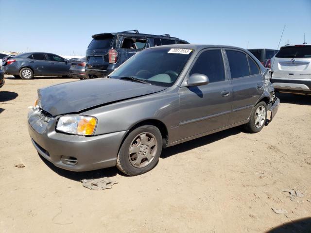 hyundai accent gl 2001 kmhcg45c91u216731