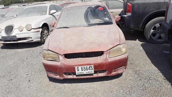 hyundai accent 2001 kmhch41gp1u259296