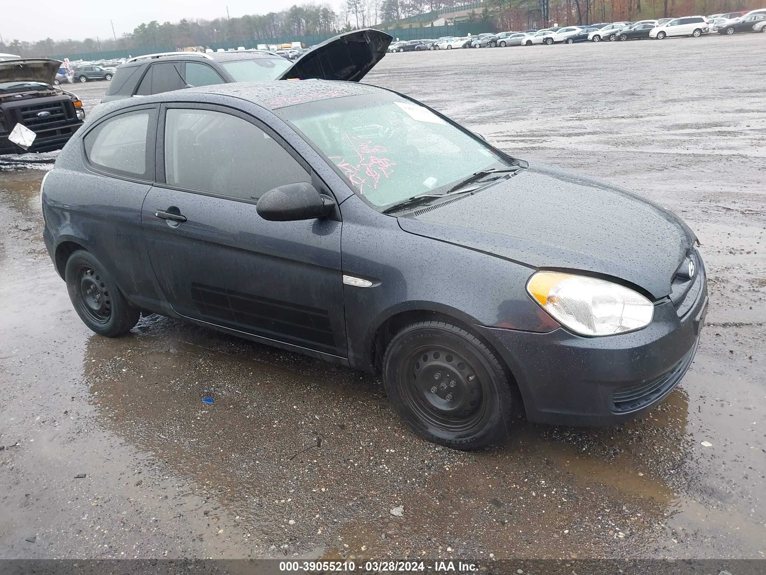 hyundai accent 2007 kmhcm36c17u014363