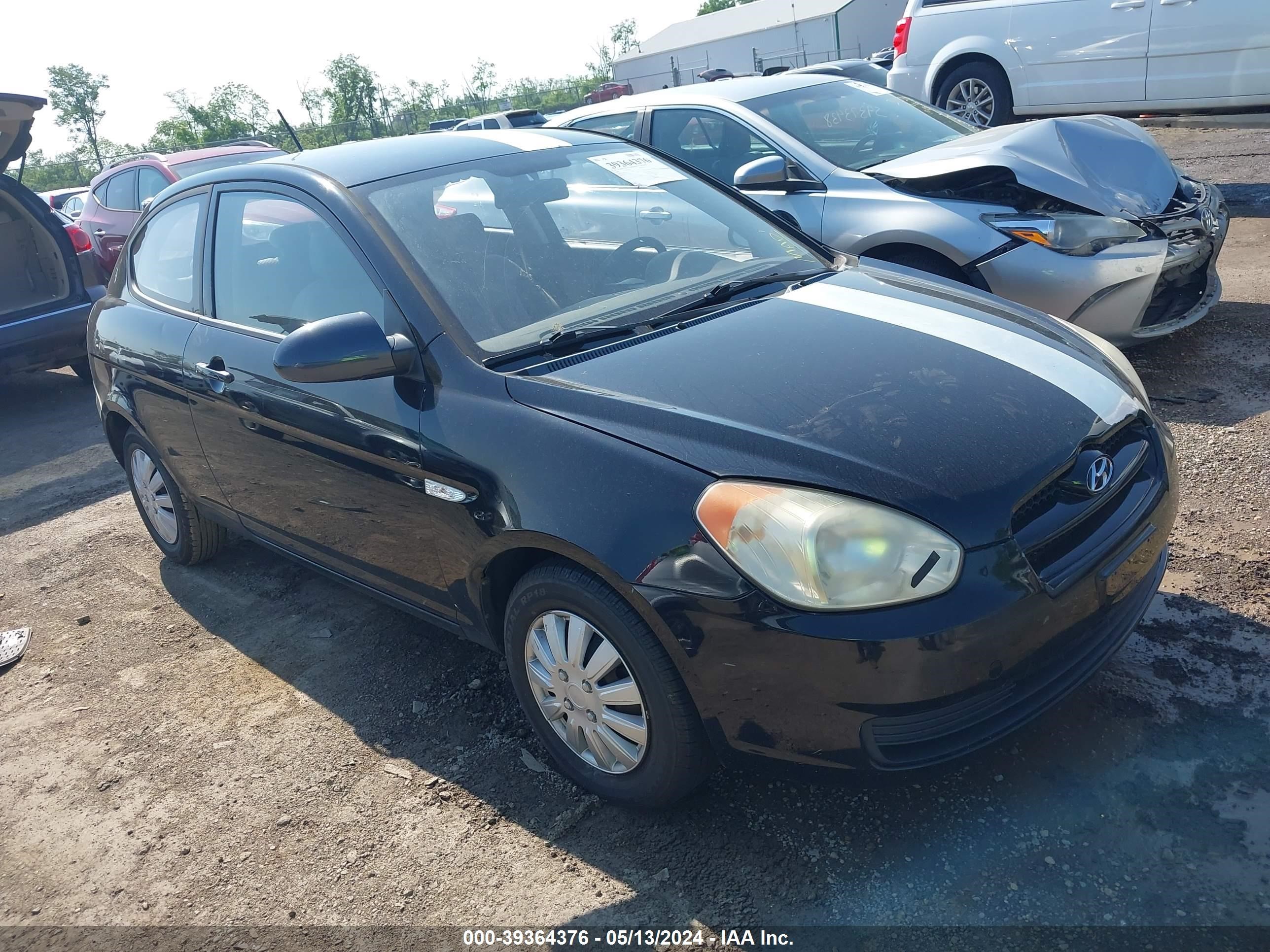 hyundai accent 2009 kmhcm36c39u139948