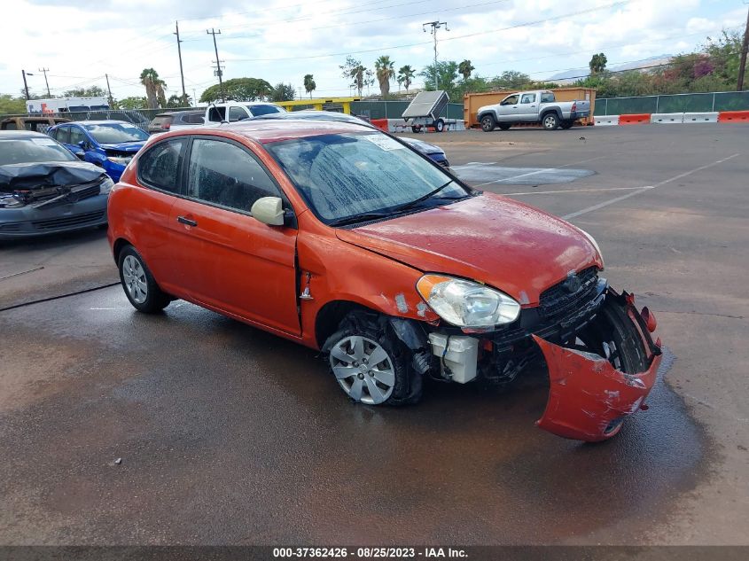 hyundai accent 2008 kmhcm36c68u067240