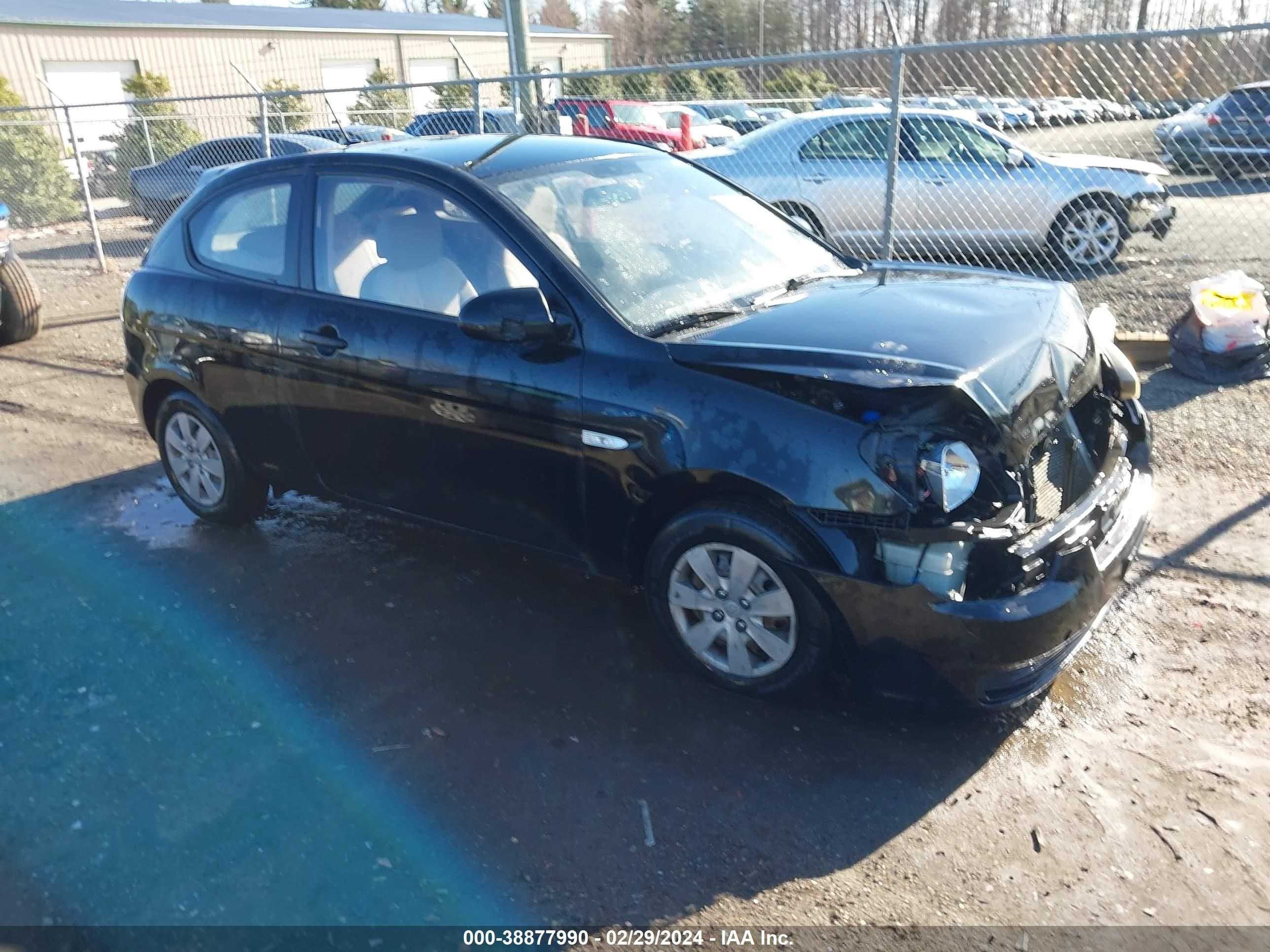 hyundai accent 2008 kmhcm36c68u080652