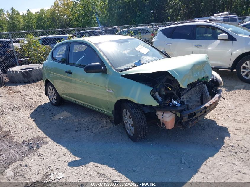 hyundai accent 2008 kmhcm36c78u067229