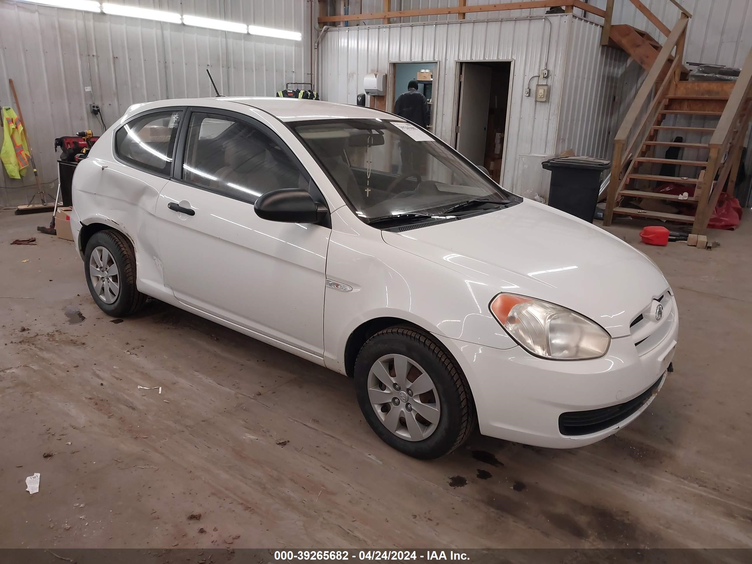 hyundai accent 2009 kmhcm36c79u139600