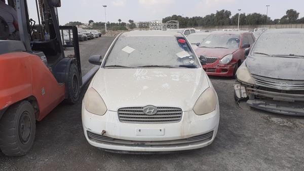 hyundai accent 2007 kmhcm41a17u124311