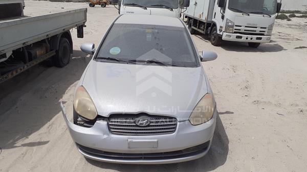 hyundai accent 2008 kmhcm41a18u197566