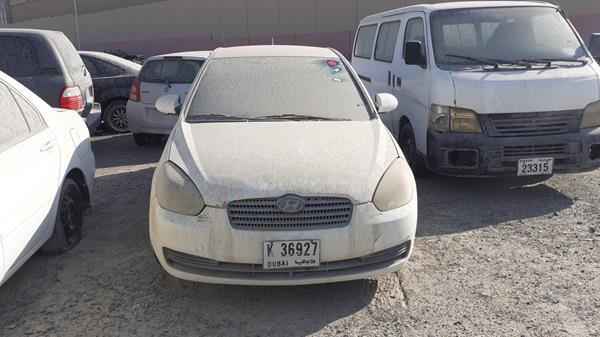 hyundai accent 2008 kmhcm41a38u232091