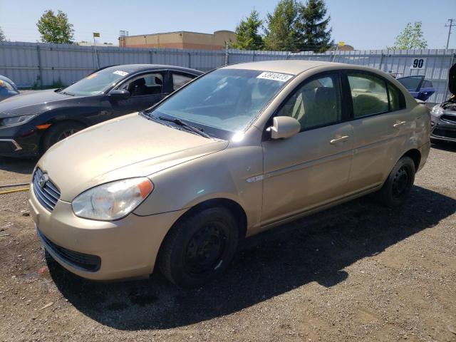 hyundai accent 2007 kmhcn45c67u062381